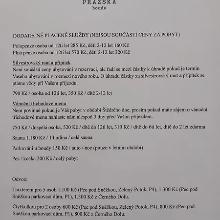 Prazska Bouda * 派克波特斯耐兹库
